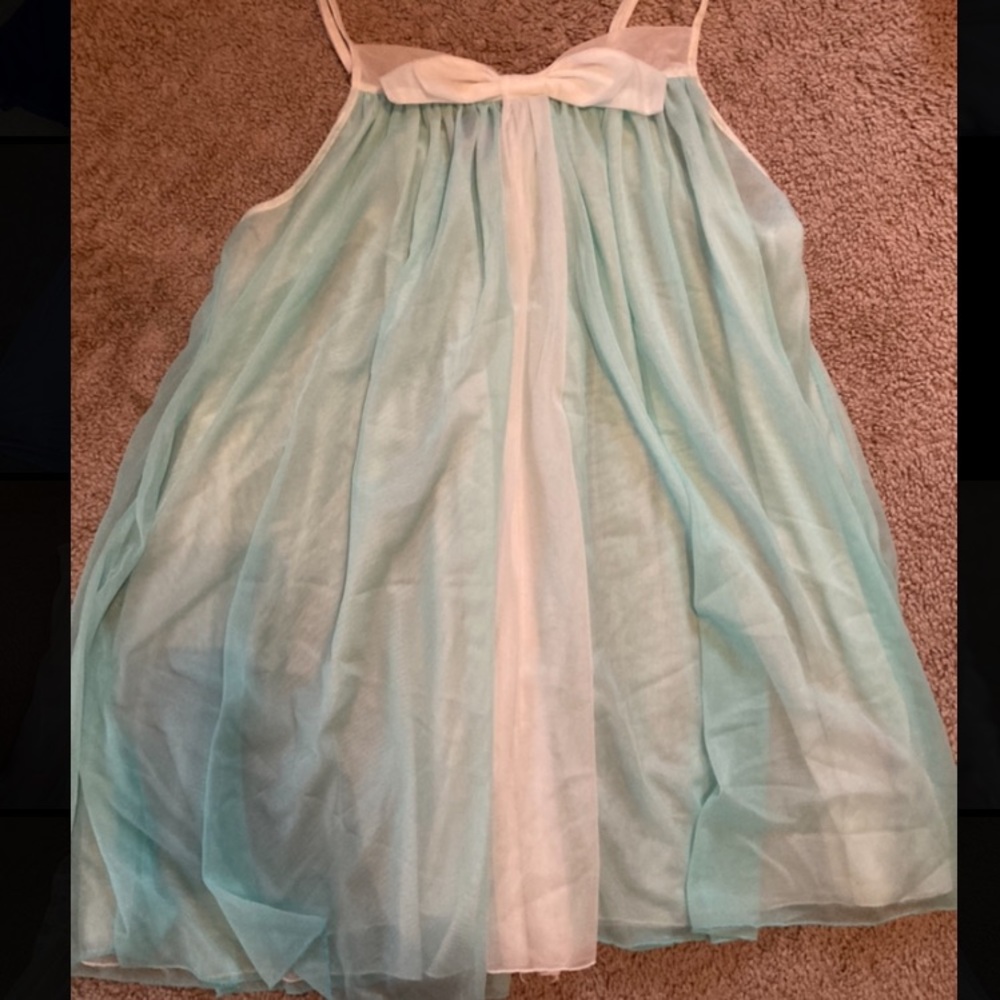 Adorable baby blue Betsey Johnson Nightgown!